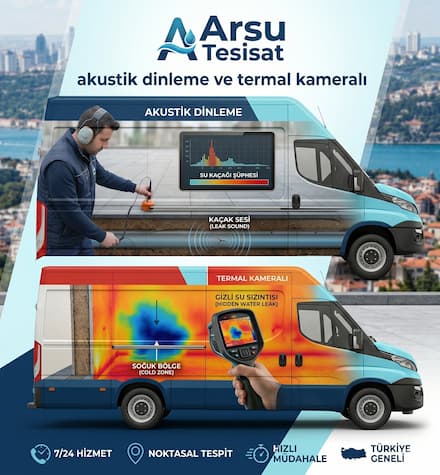 ARSU TESİSAT Teknik Ekip ve Termal Kamera